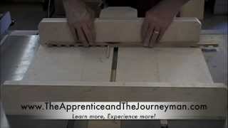 Woodworking Project  How to Make Dentil Moulding on the Table Saw Dado Sled [upl. by Feltie]