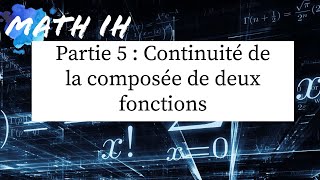 2Bac  Continuité dune fonction partie 5 continuité de la composée de deux fonctions [upl. by Atinnor]