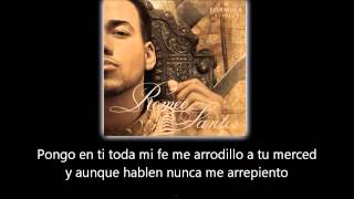 Romeo Santos  Mi Santa lyric  letra [upl. by Lekym]