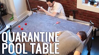 Building Your Own Quarantine Pool Table [upl. by Gabby879]