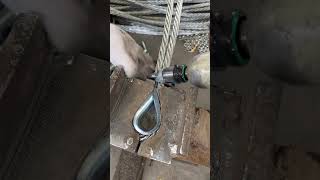 Process of making traction wire rope anchor buckle Good tools and machinery make work easy [upl. by Keeley]