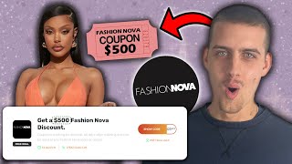 Fashion Nova Promo Codes 🎁 How To Get Fashion Nova Coupon Codes [upl. by Anuat]