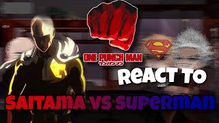 All 27 Reactions to Saitamas True Power in One Punch Man [upl. by Corsiglia]