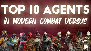 TOP 10 AGENTS in MCVS [upl. by Zerep966]