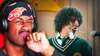 HE ATE A KNIFE JAY SAMUELZ  YUCK AMERICAN REACTS [upl. by Peterus104]