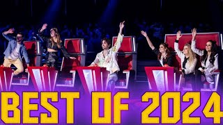 2024 BEST AUDITIONS ON THE VOICE  MIND BLOWING [upl. by Earehc]