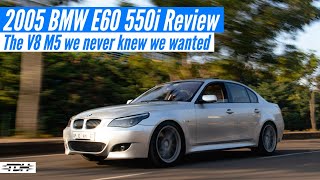 2005 BMW E60 550i Review Rarer than an E60 M5 in India  Autoculture [upl. by Erinn926]