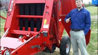 1734 Round Baler [upl. by Ahsikym486]