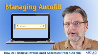 How Do I Remove Invalid Email Addresses from Autofill [upl. by Anelas]