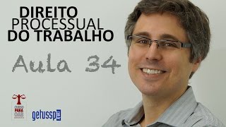 Aula 34  Direito Processual do Trabalho  Agravo de Instrumento [upl. by Paza]