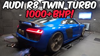 Audi R8 V10 twin turbo turbo dyno vid turn up the volume [upl. by Lemon313]