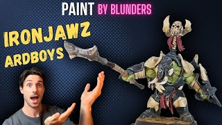 How to Paint Ironjawz Ardboys [upl. by Adnahsal]