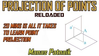 Projection of PointsBasic Concept amp CasesRELOADED [upl. by Ynafetse]