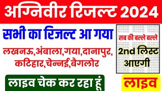 Agniveer Result  Agniveer Result 2024  Danapur Result  Lucknow Result  Gaya Result  Army Result [upl. by Lletram]