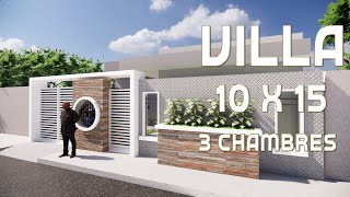 Villa de 150m² I 10m x 15m I sis à Dakar Sénégal Dakar Senegal maison 150m² [upl. by Aicat]