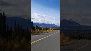 Driving around Kluane National Park in Yukon Canada yukon Kluane travel [upl. by Pussej20]