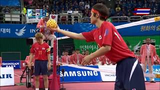 ThailandKorea 2014 SEPAK TAKRAW Gold Medal Match [upl. by Ahseik332]