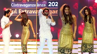 Vijay Deverakonda and Pooja Hegde Dance For Nanda Nandana Song Family Star  Nakshatra 24 [upl. by Kendre]