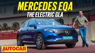 Mercedes EQA 250 review  Merc’s most affordable EV  First Drive  autocarindia1 [upl. by Desirae552]