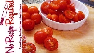 How to Make Sun dried Tomatoes  NoRecipeRequiredcom [upl. by Burley]