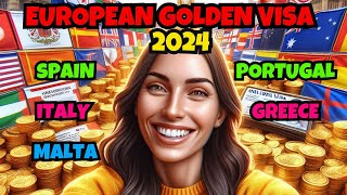 Guide to European Golden Visa 2024 How to get Golden Residency Visa [upl. by Autum694]