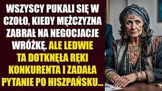 Wszyscy pukali się w czoło kiedy mężczyzna zabrał ze sobą na negocjacje wróżkę Ale ledwie ta dotkn [upl. by Irpac987]