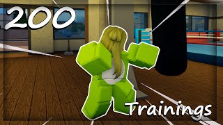 Doing 200 Strike Speed Trainings in Mighty Omega [upl. by Ailefo]