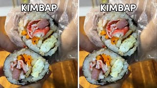 KIMBAP RECIPE ASMR [upl. by Siari621]