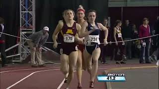 The Race  Never Give Up  Heather Dorniden  2008 Big Ten Womans 600 M Final nevergiveup rise [upl. by Eimmak]