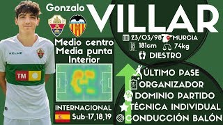 Gonzalo Villar  Elche CF  201819 by Alber Fenoll [upl. by Latreese513]