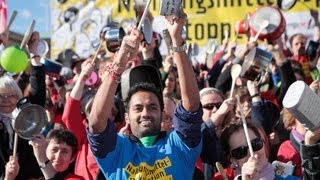 TopfProtest gegen Nahrungsmittelspekulation  Campact sagt DANKE [upl. by Netsuj]