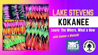 How To Fish Lake Stevens Kokanee in 2023 With John Sporting Goods [upl. by Odidnac]