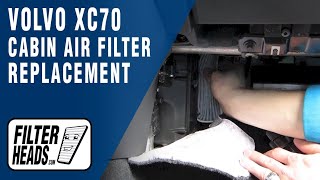 How to Replace Cabin Air Filter 2010 Volvo XC70  AQ1176C [upl. by Muriel]