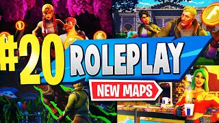 TOP 20 Best ROLEPLAY Creative Maps In Fortnite  Fortnite Roleplay Map CODES VERY FUN [upl. by Morrison]