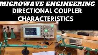 Directional Coupler Microwave Lab  S Parameters Measurement  Dr Praveen Naidu Vummadisetty [upl. by Naraj526]