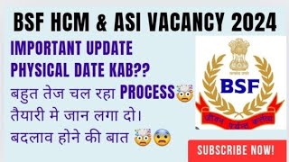 BSF Hcm amp Asi Physical Date Conform 2024 BSF Hcm new vacancy Bsf form Accpet or Reject viralvideo [upl. by Indihar]