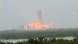 SpaceX Starship SN11 firedup again ahead of possible sameday testflight [upl. by Previdi]