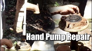 Hand Pump Repair  Hand Tubewell [upl. by Marys733]