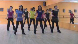 Colours Of The Wind  Line Dance Dance amp Teach in English amp 中文 [upl. by Darmit]