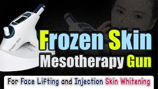 Frozen Skin Mesotherapy Gun For Face Lifting and Injection Skin Whitening [upl. by Atikehs]