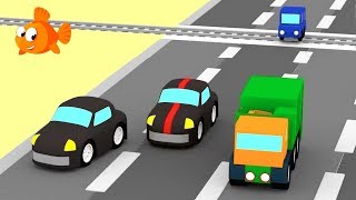 Cartoon Cars  POLICE CAR CHASE 2  Cartoons for Children  Videos for kids [upl. by Slocum793]