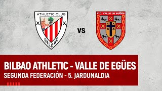 🔴 LIVE  Bilbao Athletic vs CD Valle de Egües  Segunda Federación 202324 I 5 jardunaldia [upl. by Robbi]