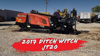 2017 Ditch Witch JT20 demo  SOURCE HDD [upl. by Adiazteb]