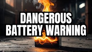 DONT IGNORE These Battery Explosion Hazards [upl. by Rettuc938]