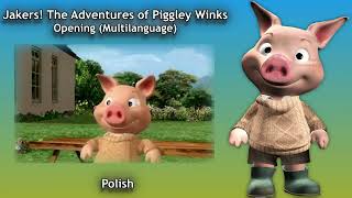 Jakers The Adventures of Piggley Winks – Opening Multilanguage [upl. by Abbye]