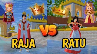 RAJA VS RATU  SAKURA SCHOOL SIMULATOR INDONESIA [upl. by Kalle]