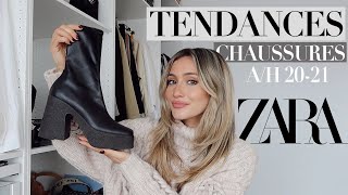 TENDANCES CHAUSSURES  SÉLECTION ZARA NAKD [upl. by Ahsinauj]