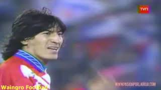 Iván Zamorano  Goles en la selección de Chile [upl. by Peale]