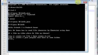 Java file handling  read file character by character java program  Read File Java Program [upl. by Aneeh]