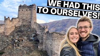 We Explored ABANDONED Armenian Ruins amp SATANS CASTLE  Türkiye Travel Vlog [upl. by Anahir]